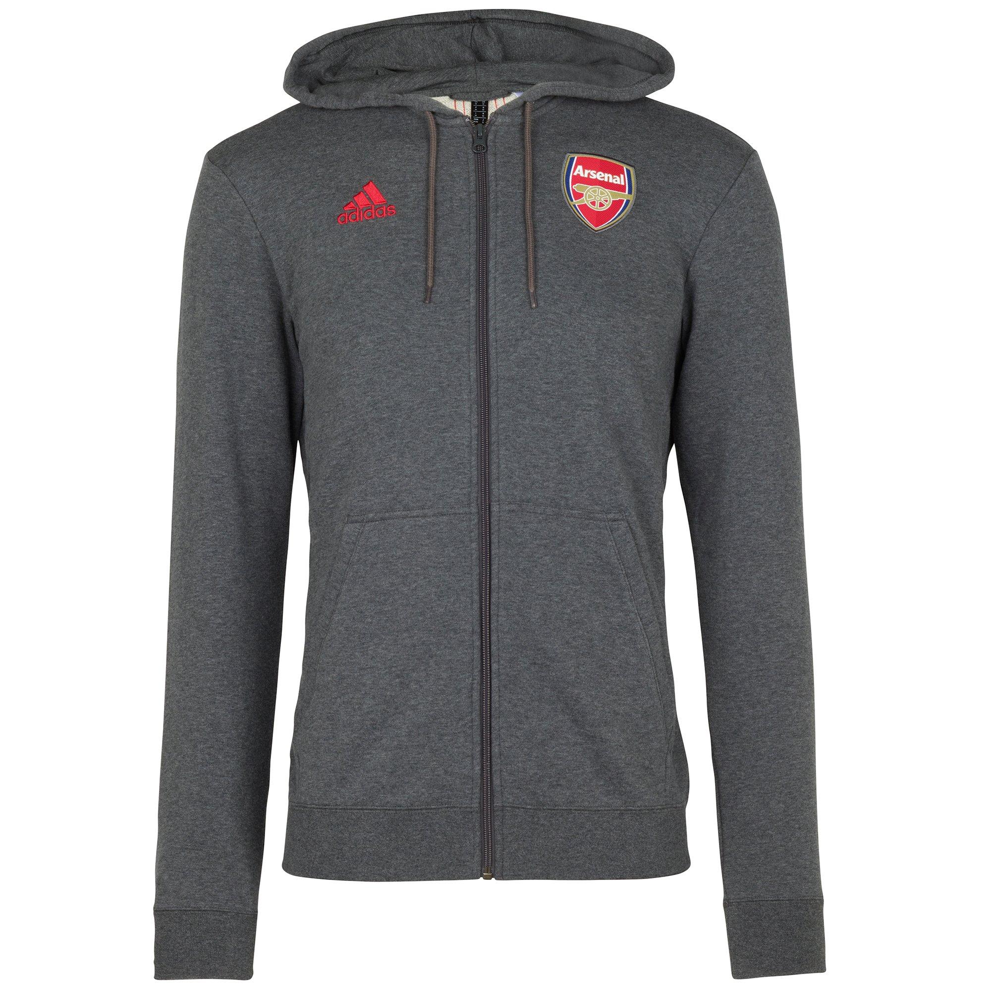 Official Arsenal FC Football Crest Hoodie Adults Unisex Sizes S to 3XL 